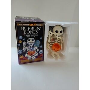 Vintage (1995-96) Halloween Bubble‎ Blowing Skellington